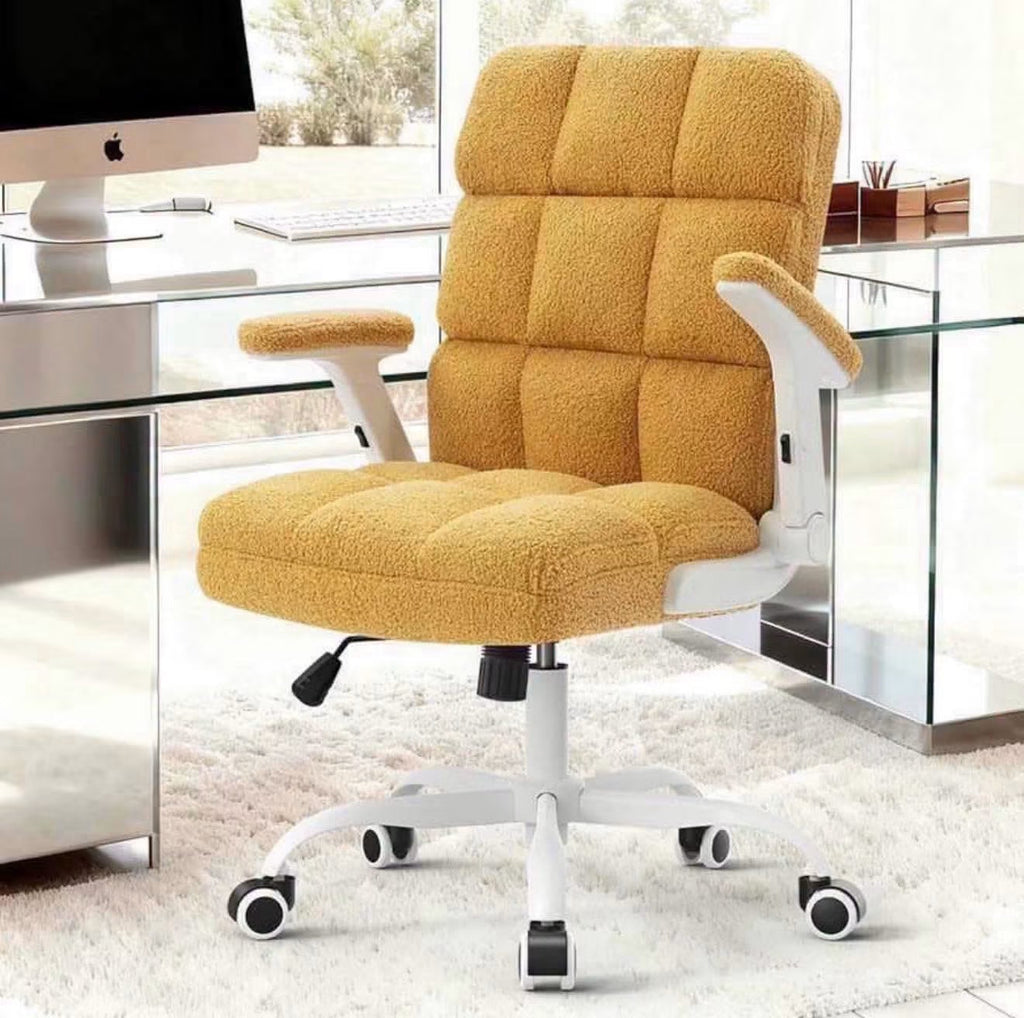 Silla de Oficina Fluffy Mustard