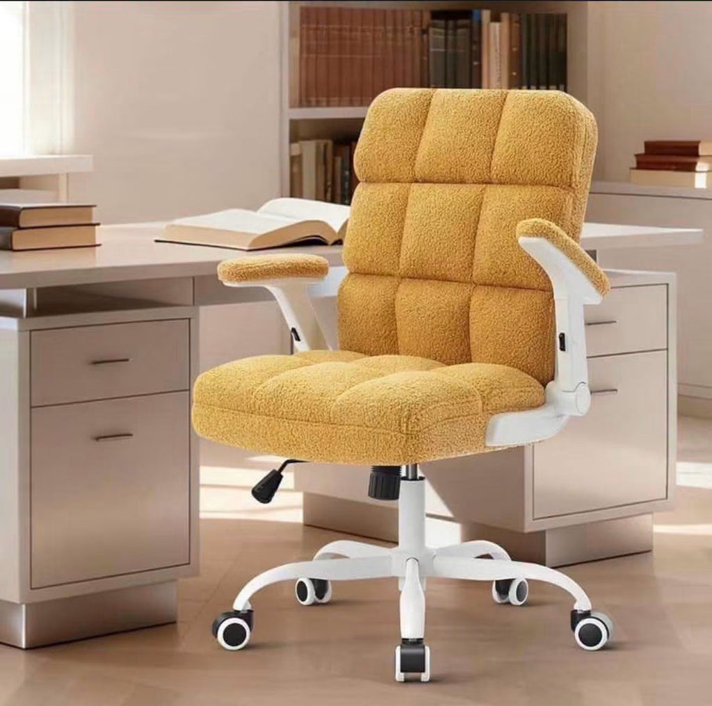 Silla de Oficina Fluffy Mustard